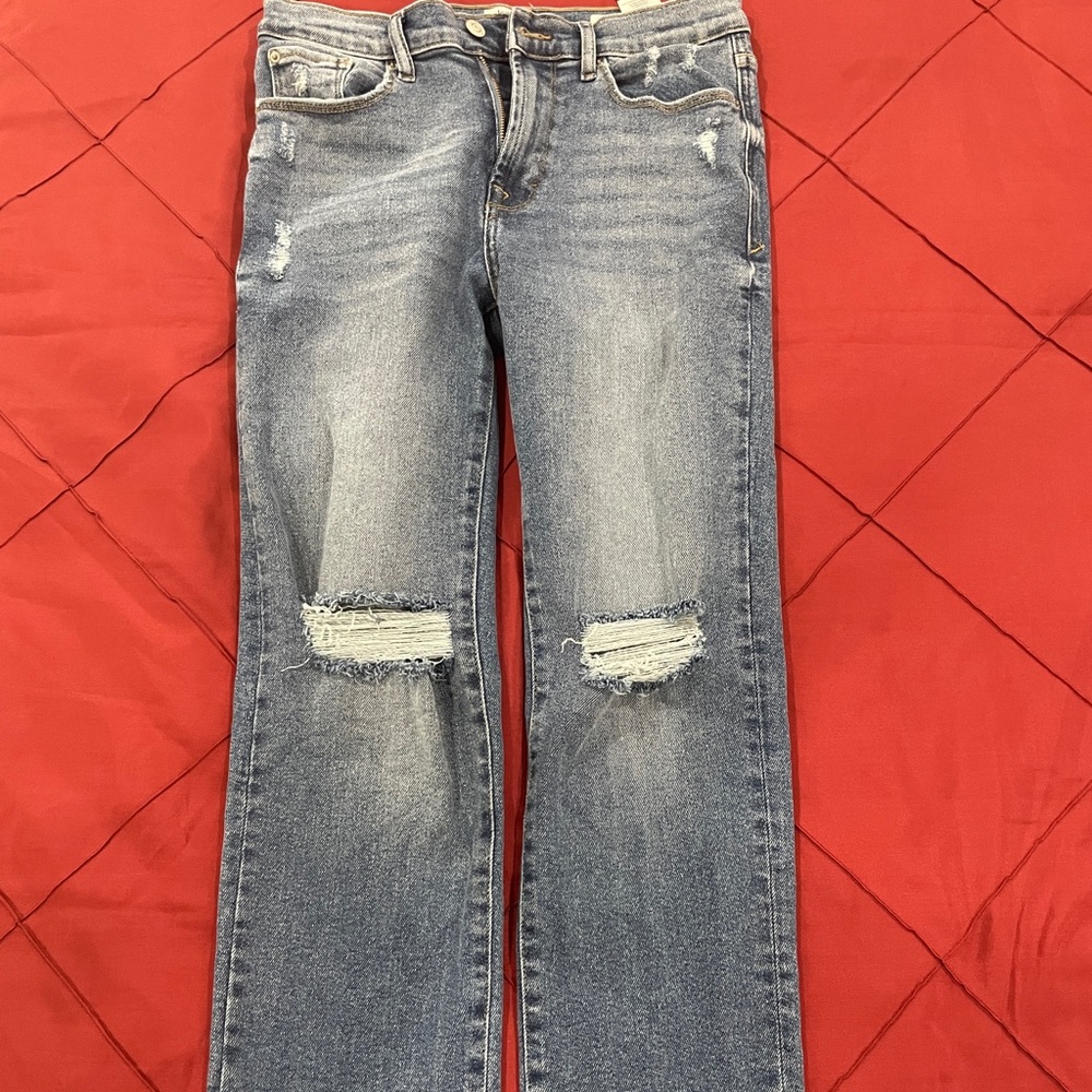 Highwaist straight leg Jeans